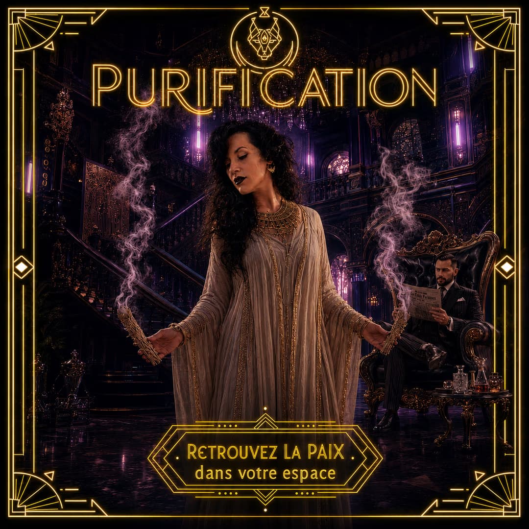 Purification d’un espace à la fumée et aux bougies